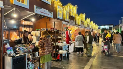 Marmaris'te yeni yıl panayırı başladı