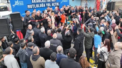 Adana'nın kırsal mahallelerine hizmet yağmuru