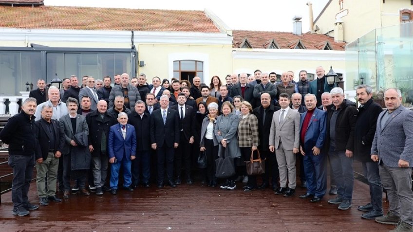 Bursa Mudanya'da muhtarlarla ortak akıl toplantısı