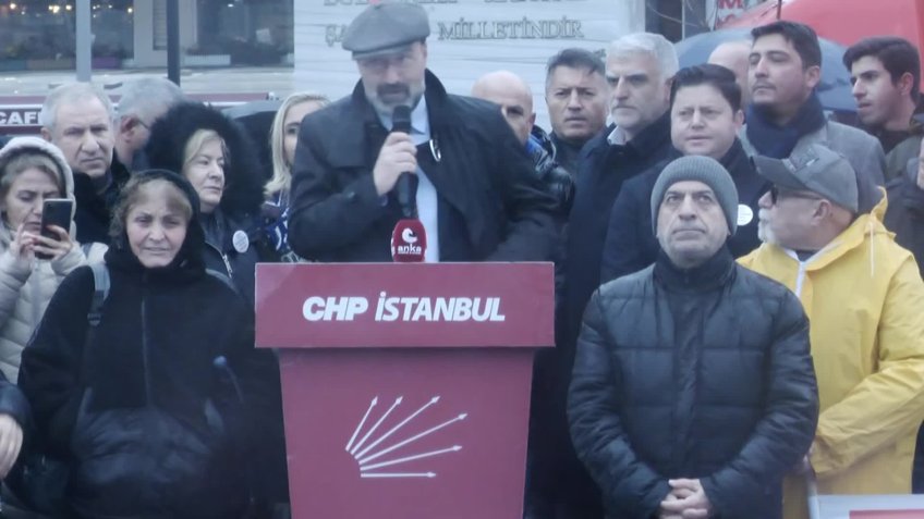 CHP'nin Esenyurt Nöbeti….  Kadıköy Belediye Başkanı Kösedağı: ""Esenyurt, saray için bir kalkınma alanına dönüşmüş"