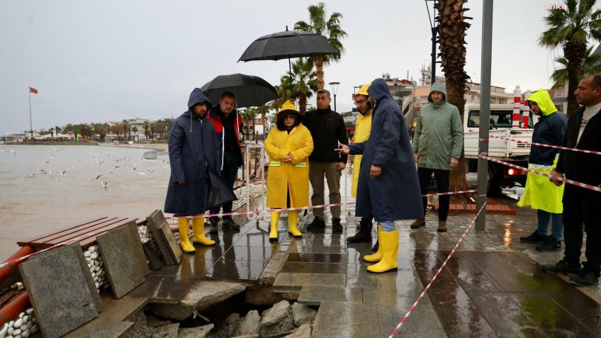 Didim Belediyesi,  vatandaşların olumsuz hava koşullarından etkilenmemesi için çalışmalarını sürdürüyor