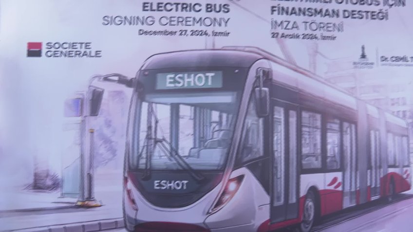  İzmir'de Dinamik Şarjlı Elektrikli Otobüs dönemi başlıyor