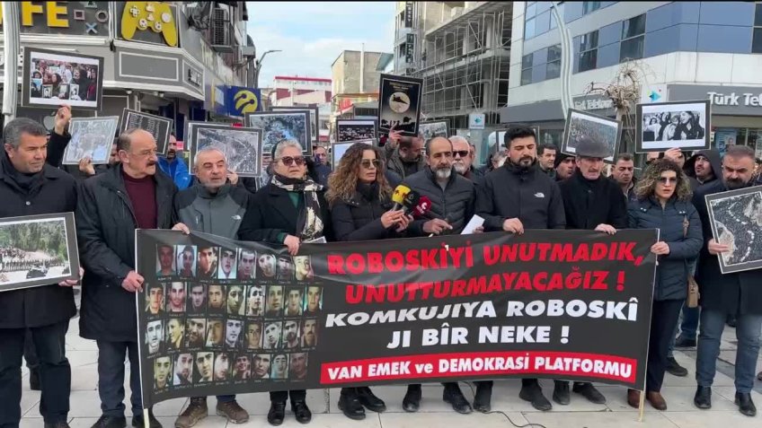 Van Emek ve Demokrasi Platformu: "Roboski’yi unutmadık unutturmayacağız"