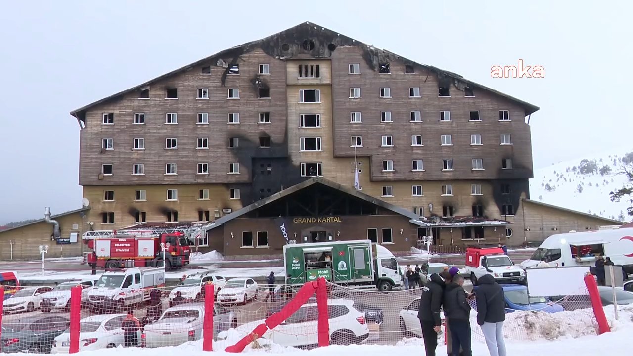 79 kişinin yaşamını yitirdiği Grand Kartal Otel'in ön hasar tespit raporu tamamlandı