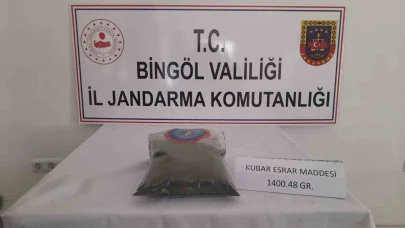 Bingöl’de uyuşturucu madde ve tüfek ele geçirildi