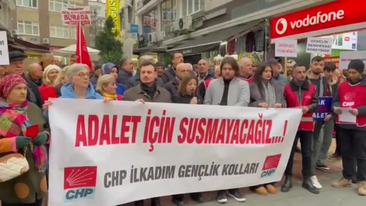 CHP İlkadım Gençlik Kolları: "Bu tehditlerle ve gözaltı kararlarıyla bizi yıldırmıyor bilhassa mücadelemize güç katıyorlar"