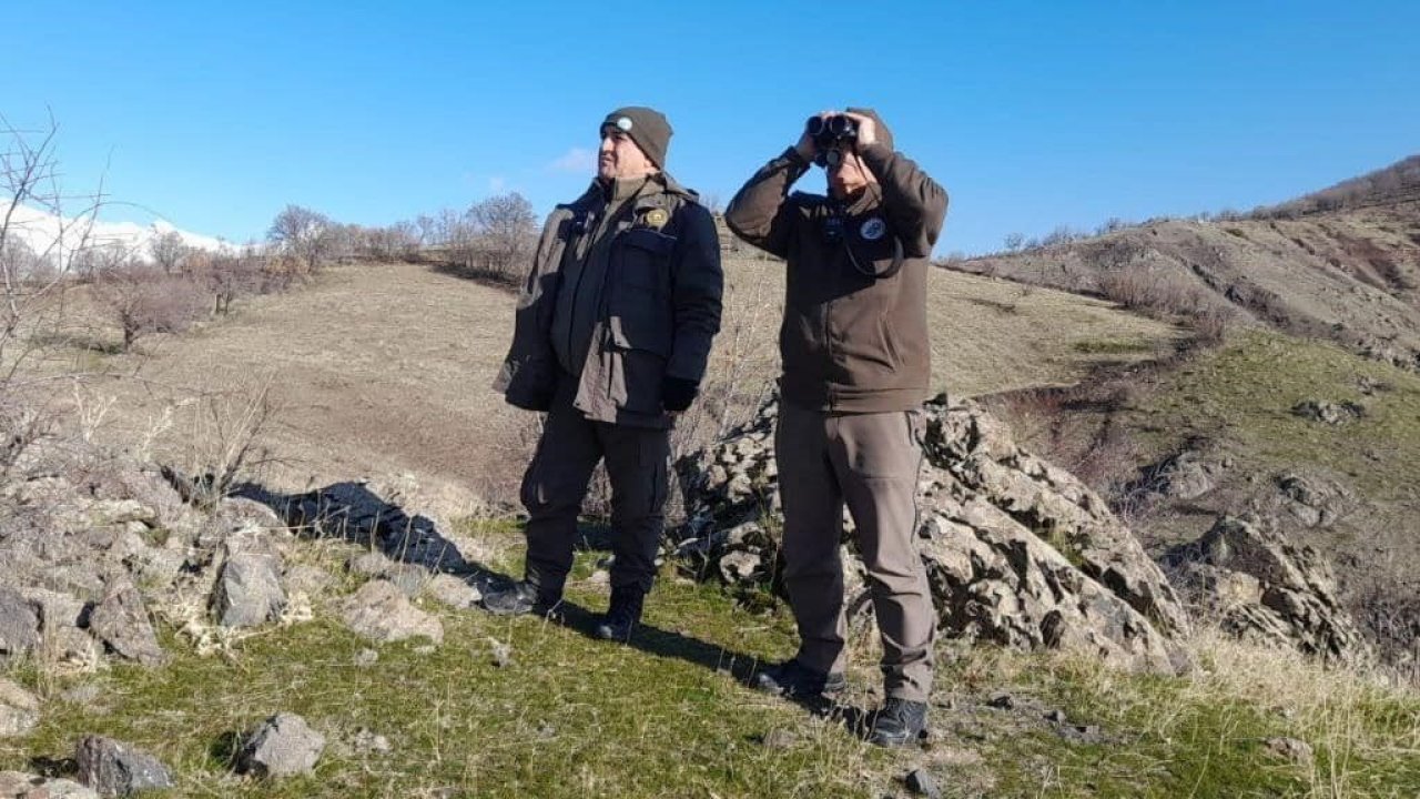 Elazığ’da yasa dışı avcılık yapan 3  kişiye idari işlem uygulandı