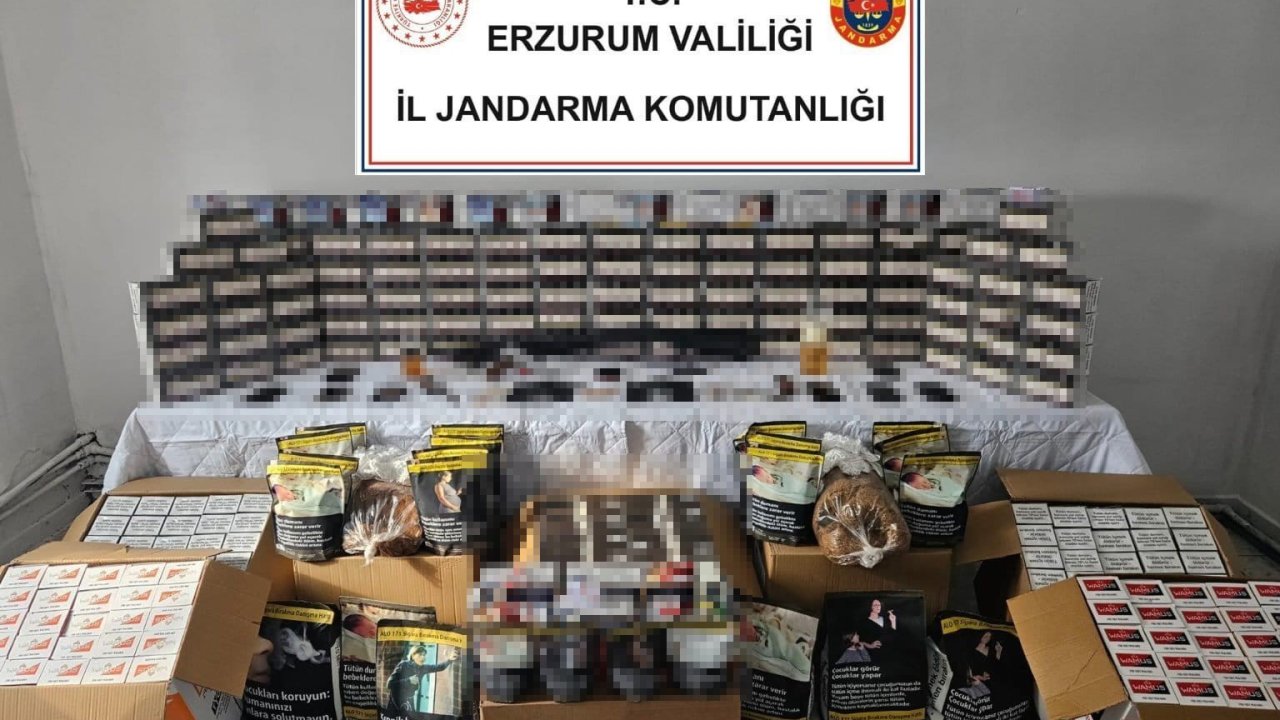 Erzurum’da jandarmadan uyuşturucu tacirlerine geçit yok