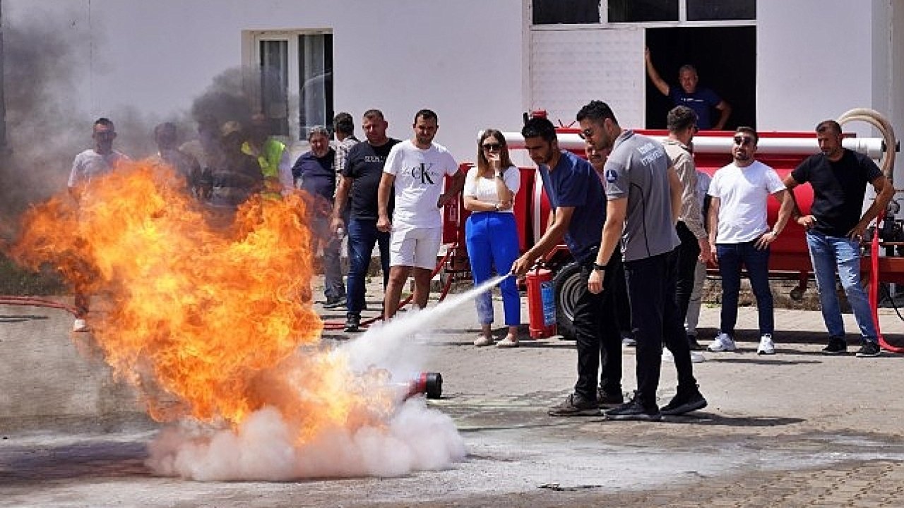 İzmir Büyükşehir Belediyesi'nden yangın güvenliğine sıkı denetim