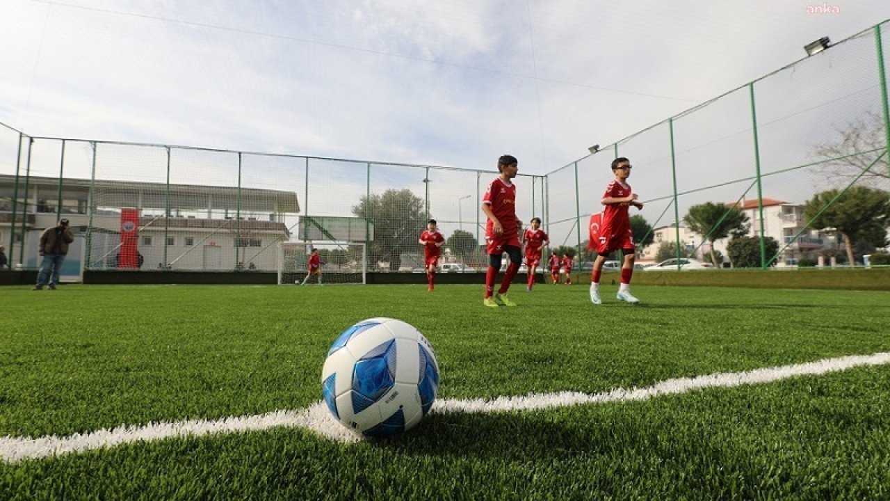 Menderes’in atıl spor tesisi tümüyle yenilendi