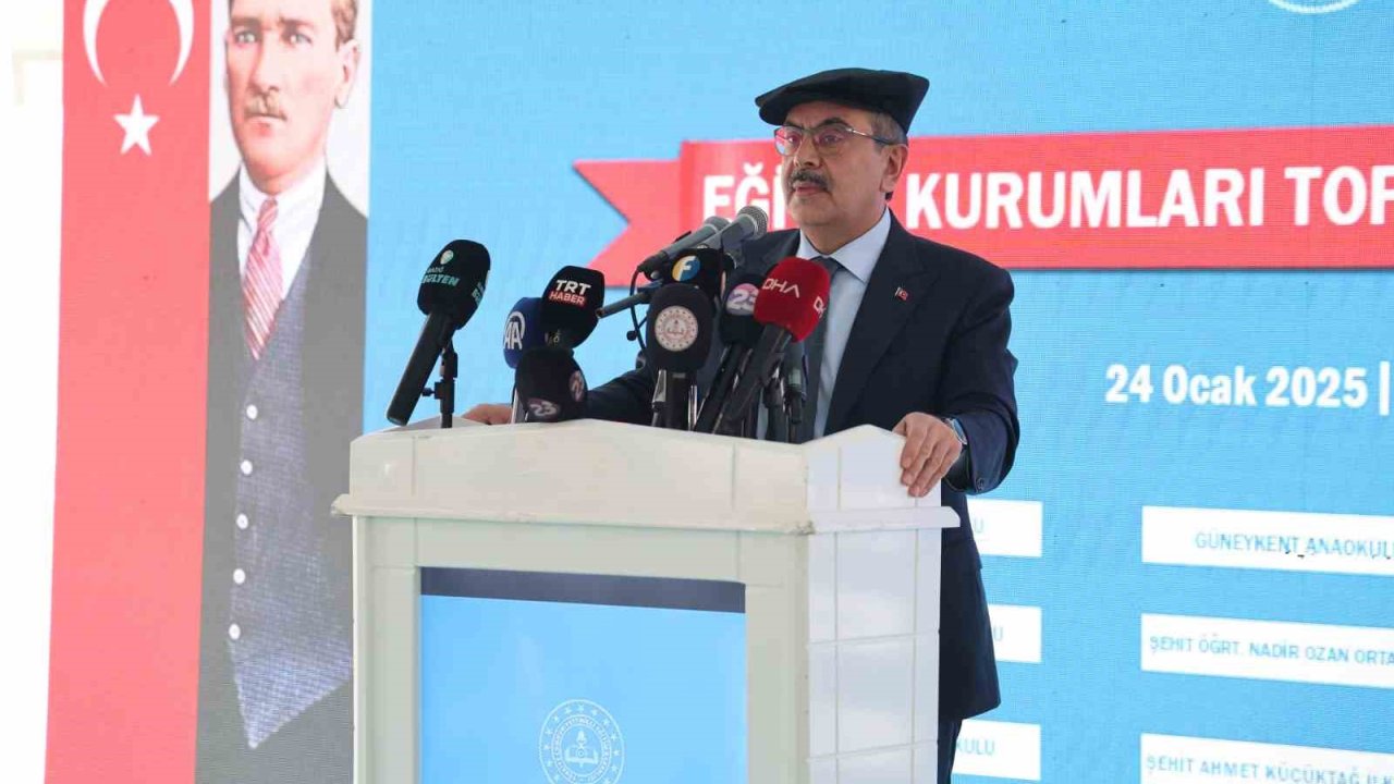 Milli Eğitim Bakanı Tekin: “Gerek fiziki kalite itibariyle gerekse de teknolojik altyapısı itibariyle dünyada gerçekten örnek gösterilen bir ülkeyiz”