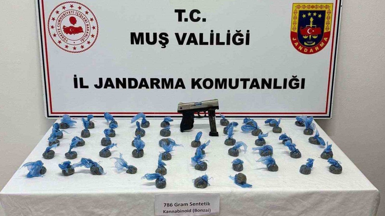 Muş’ta uyuşturucu operasyonu