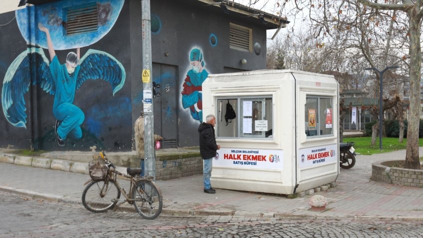 Selçuk’ta halk ekmeğin fiyatı 9 lira oldu