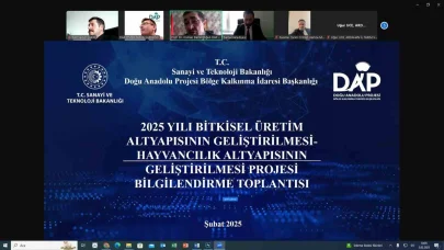 2025 yılı DAP destekli projeler için çevrimiçi bilgilendirme toplantısı yapıldı