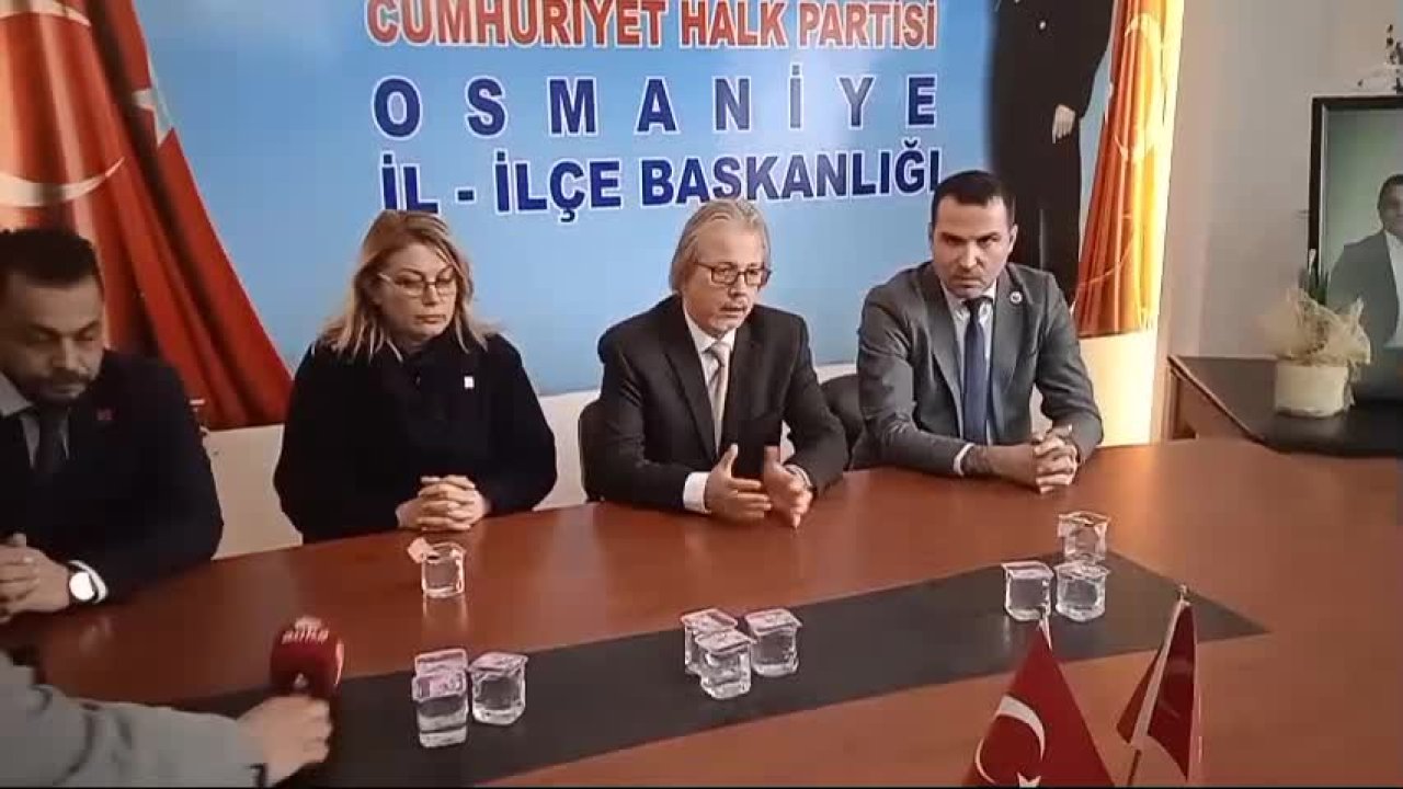 6 Şubat depremlerinin ikinci yılında CHP heyeti  Osmaniye'de