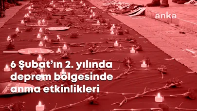 6 Şubat depremlerinin ikinci yılında hayatını kaybedenler saat 04.17'de anıldı