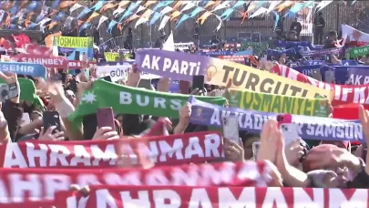 AK Parti 8. Olağan Büyük Kongresi... Cumhurbaşkanı Erdoğan: "AK Parti’ye yakışır bir kardeşlik ikliminde, en önemlisi şaibesiz bir şekilde süreci bugünlere getirdik"