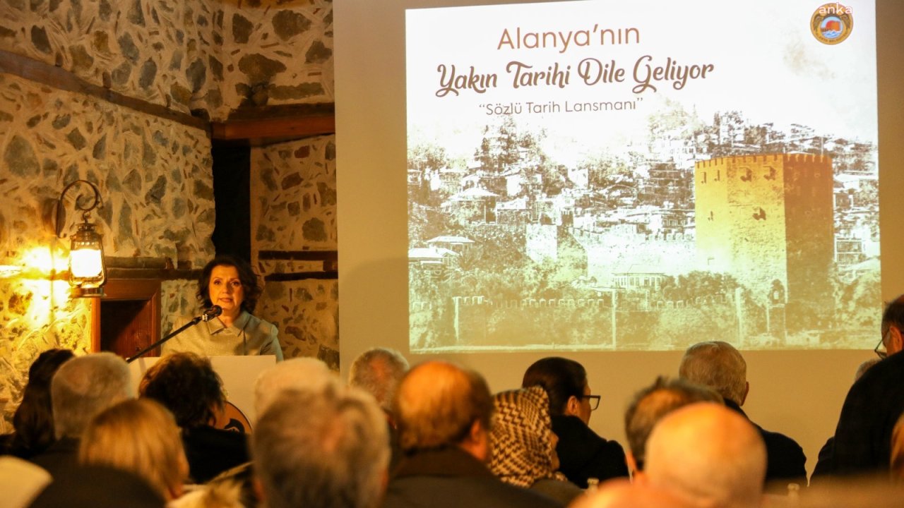 Alanya Belediyesi’nin yeni projesi “Sözlü Tarih” hayata geçiyor