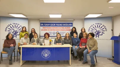 Ankara Tabip Odasından Asistan Doktor İlkay Çelik’in görevden uzaklaştırılmasına tepki: "Bir an önce görevine dönmesini, adil şekilde yargılanmasını istiyoruz"