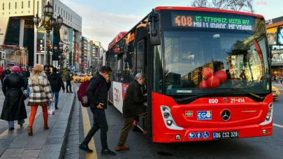 Ankara'da toplu ulaşıma zam: 16 Şubat'tan itibaren tam bilet 26, öğrenci bileti 13 lira olarak belirlendi