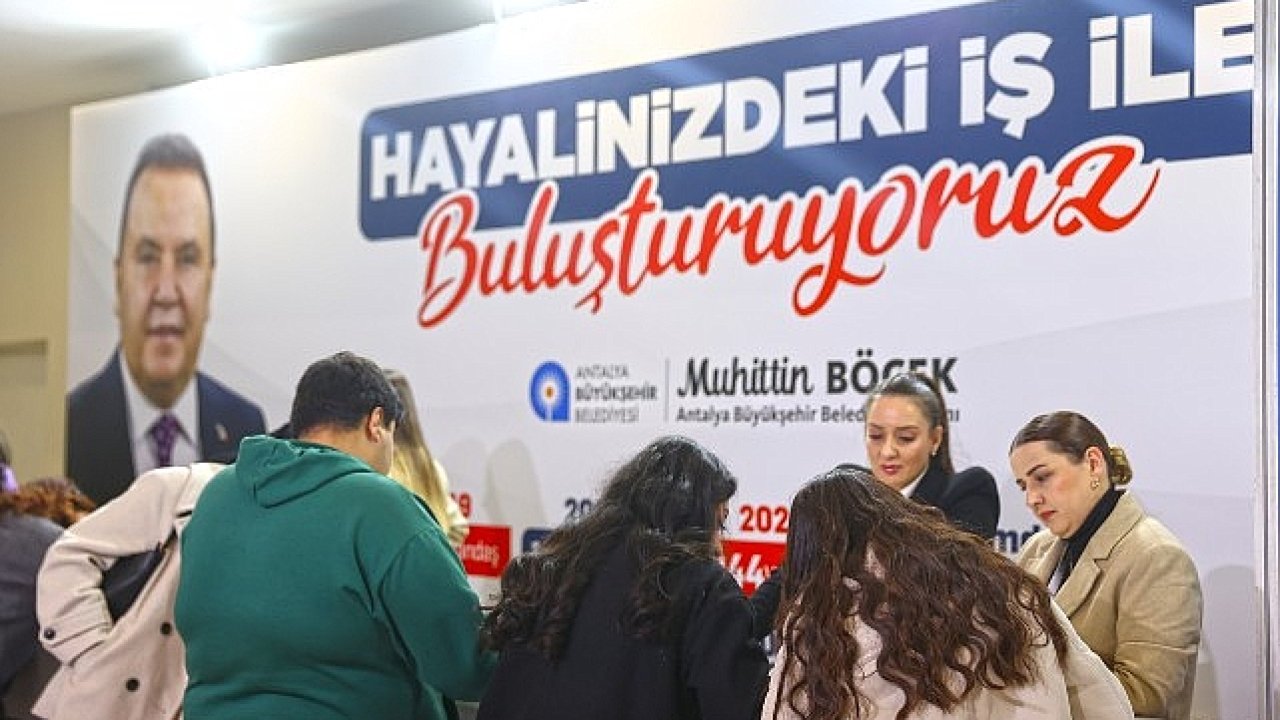 Antalya Büyükşehir Belediyesi GÜNKAF Fuarı'nda