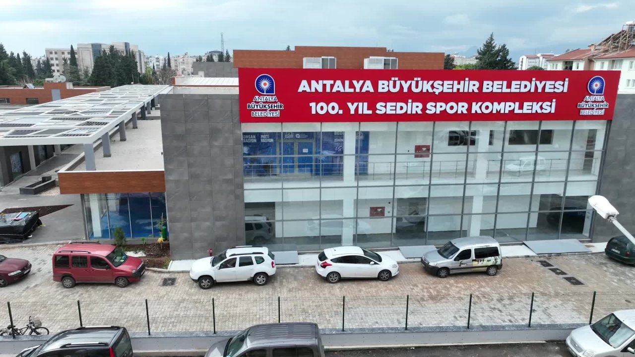 Antalya Büyükşehir Belediyesi, Sedir ASFİM'i hizmete açtı