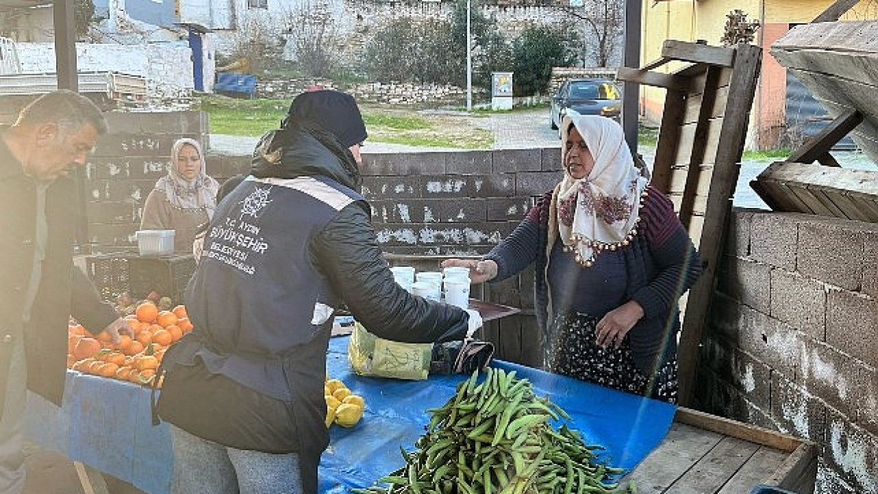 Başkan Çerçioğlu Soğuk Havalarda Vatandaşların ve Pazarcı Esnaflarının Yanında Olmaya Devam Ediyor