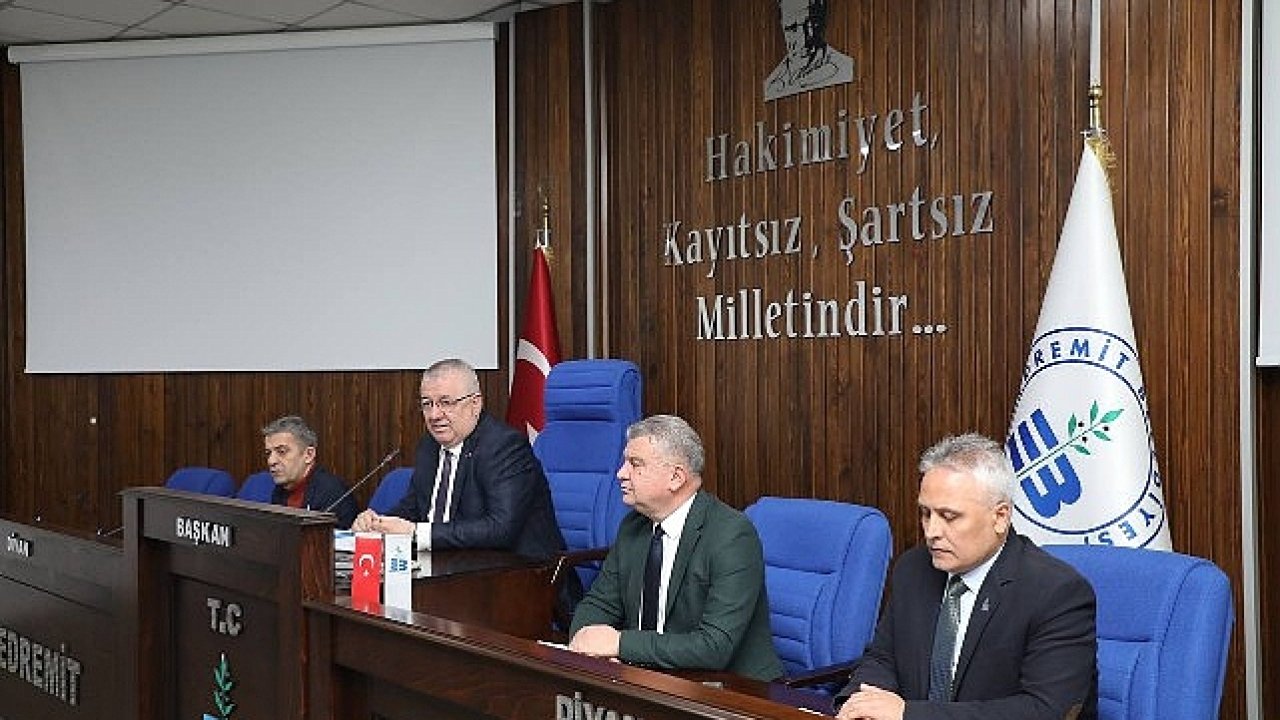 Başkan Ertaş, Muhtarlar ve Meslek odaları ile buluştu