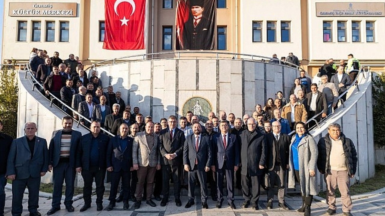 Başkan Tugay Ödemiş'teki yoğun programını tamamladı “Çalışacağız şehrimizi kalkındıracağız"