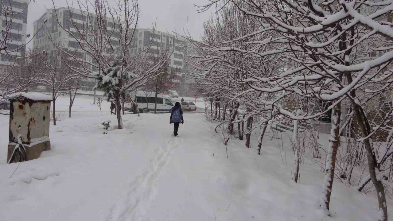 Bitlis’te kar yağışından dolayı 111 köy yolu ulaşıma kapandı