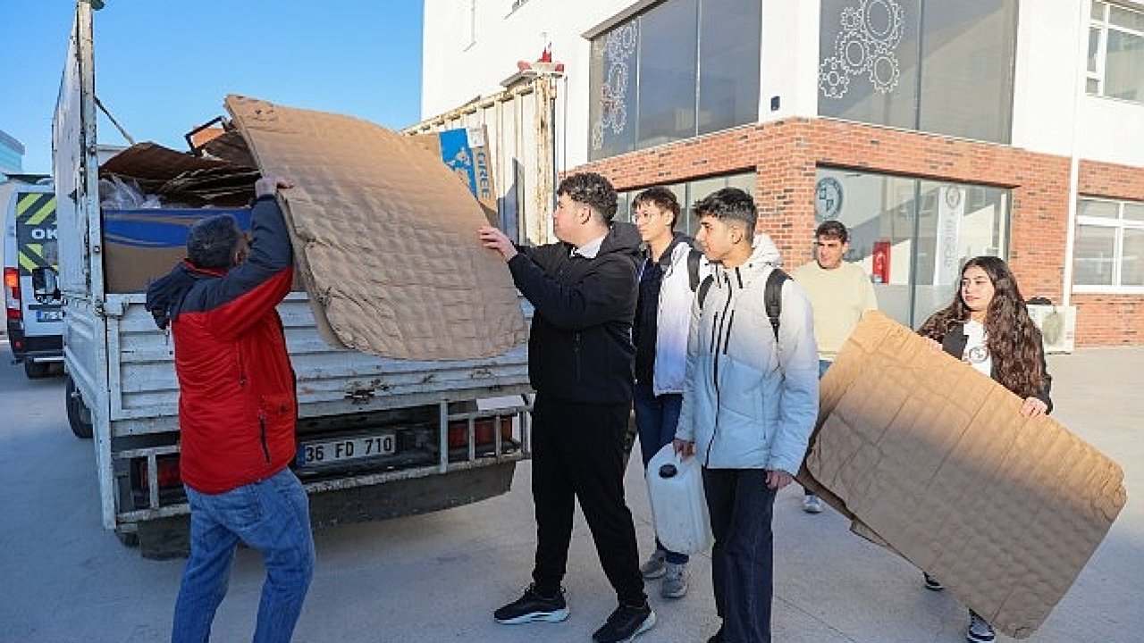 Buca Belediyesi okullarda “iklim değişikliği ve sıfır atık” eğitimi veriyor