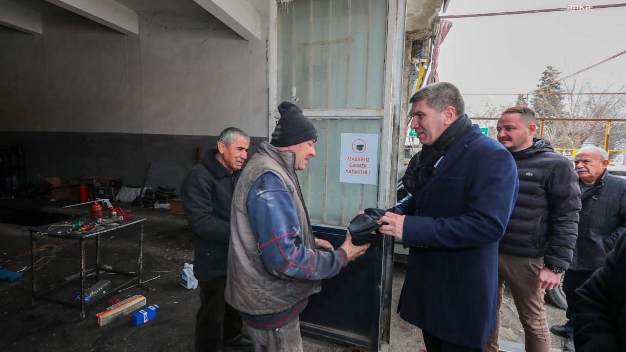 Burdur Belediye Başkanı Ercengiz'den Oto Tamirciler Sitesi esnafına ziyaret 