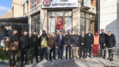 Büyükşehir'den Manisa Gazeteciler Cemiyeti'ne Ziyaret