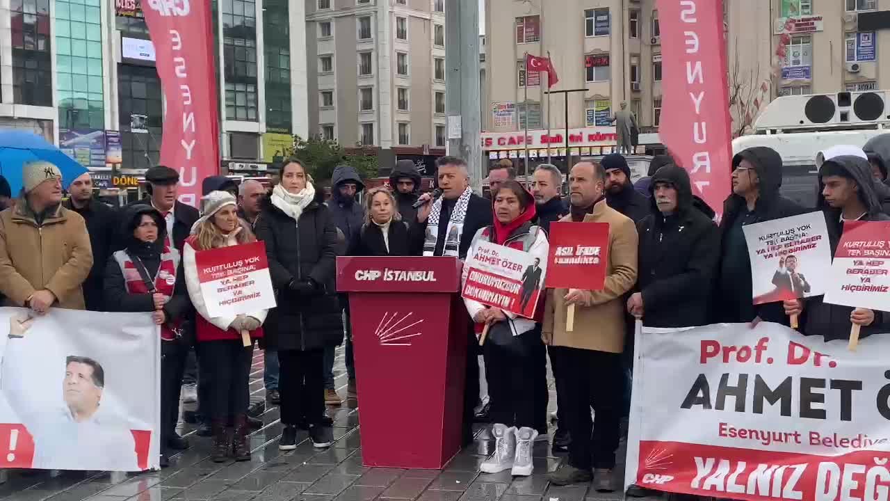 CHP Esenyurt İlçe Başkanı Hüseyin Ergin: "İlk sandıkta iktidar olduğumuzda polislerin üzerindeki baskı da kalkacak" 