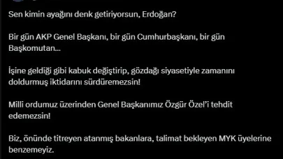 CHP’li Ali Mahir Başarırı: Biz, önünde titreyen atanmış bakanlara, talimat bekleyen MYK üyelerine benzemeyiz