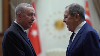 Cumhurbaşkanı Erdoğan, Rusya Dışişleri Bakanı Lavrov'u kabul etti