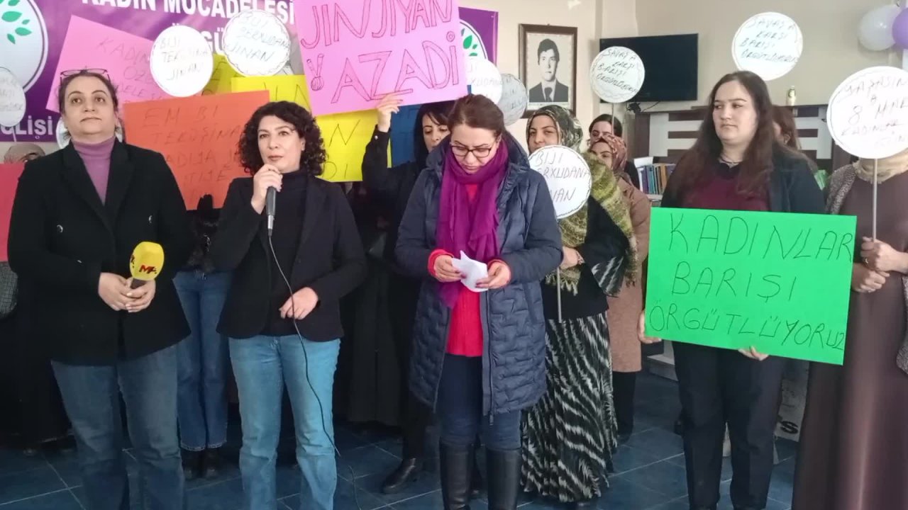 DEM Partili Halide Türkoğlu: "Kayyum siyaseti aynı zamanda kadın düşmanlığının da göstergesidir"