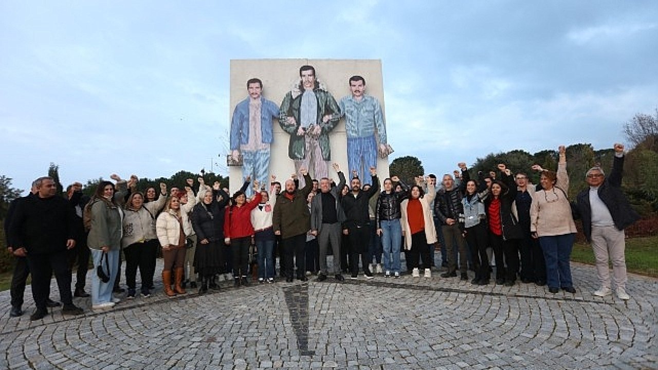 Deniz Gezmiş 78. Yaşında Güzelbahçe'de Saygıyla Anıldı