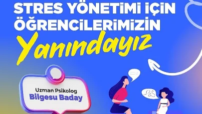 Efes Selçuk Belediyesi sınav kaygısı yaşayan öğrencilerin yanında