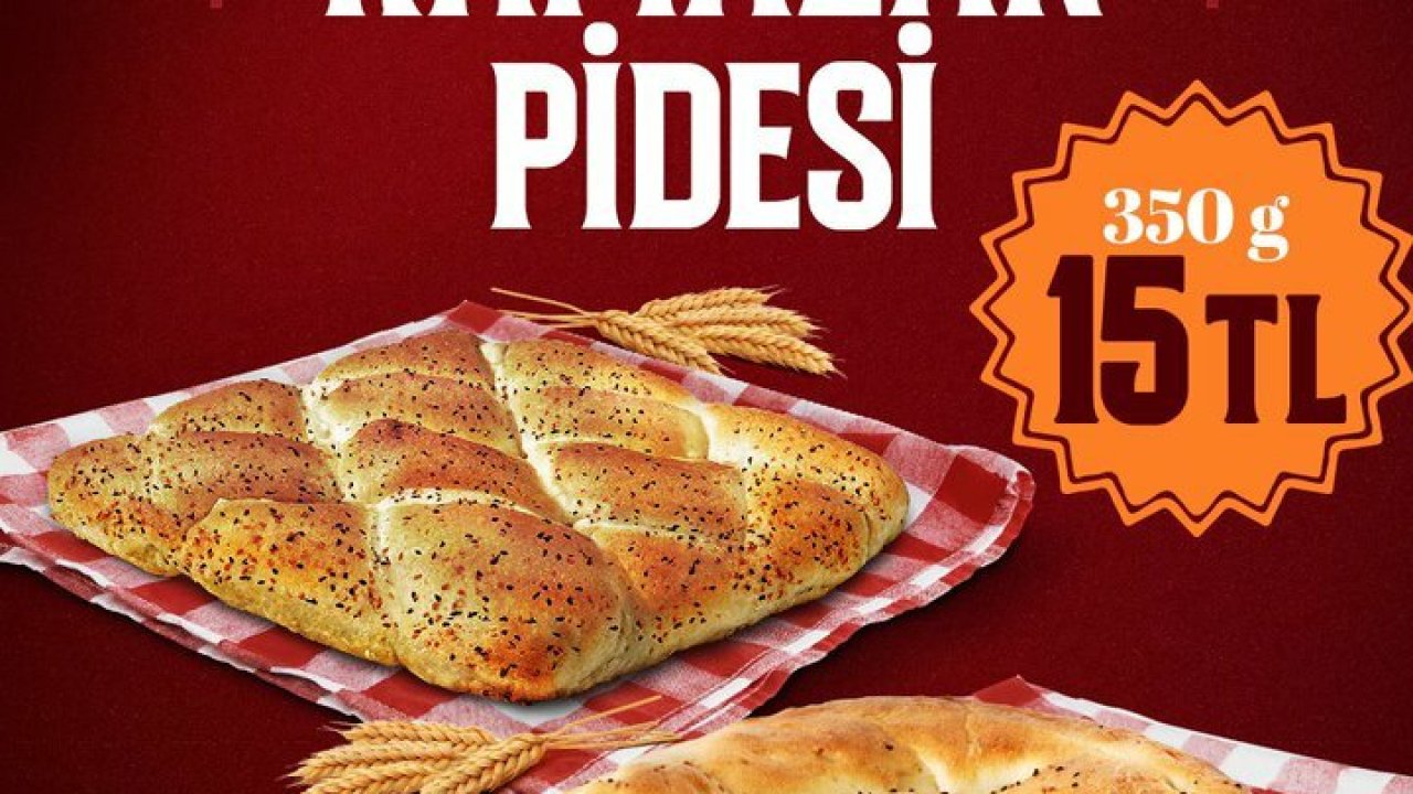 Ekrem İmamoğlu: 350 gram Ramazan Pidesi bu yıl 15 lira   