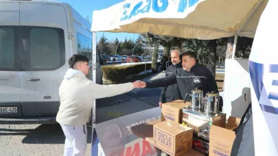 Elazığ Belediyesi’nden MSÜ, adaylarına ikram