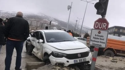 Elazığ’da trafik kazası: 5 yaralı