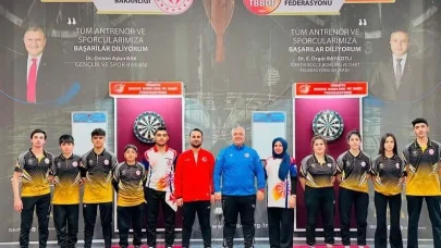 Elazığlı sporcular Türkiye Dart Şampiyonası’ndan başarıyla döndü