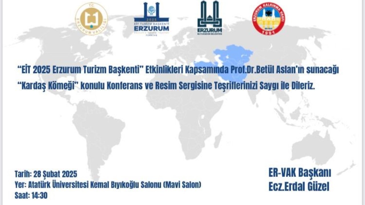 ER-VAK’tan "Kardaş kömeği" konferansı