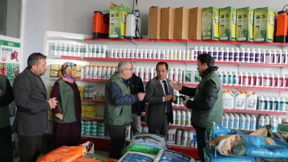 Erzincan’da gübre denetimleri yapıldı