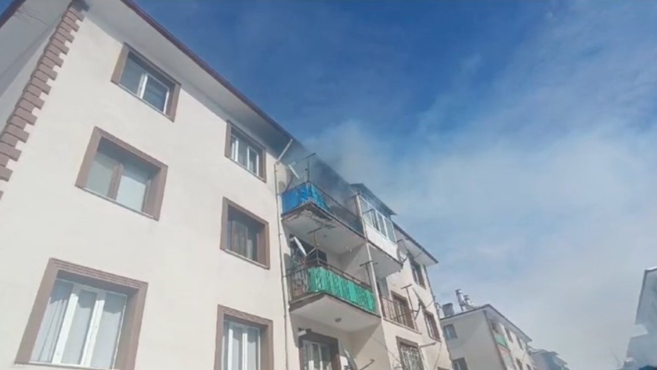 Erzincan’da korkutan yangın