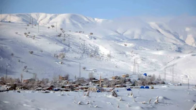 Erzurum için buzlanma, don  ve çığ uyarısı