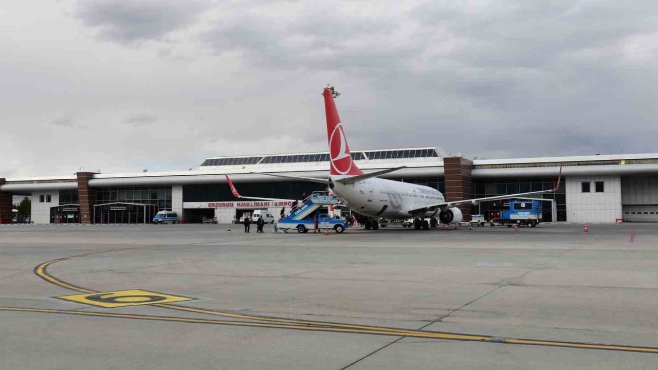 Erzurum’da Ocak ayında 116 bin 269 kişi uçtu