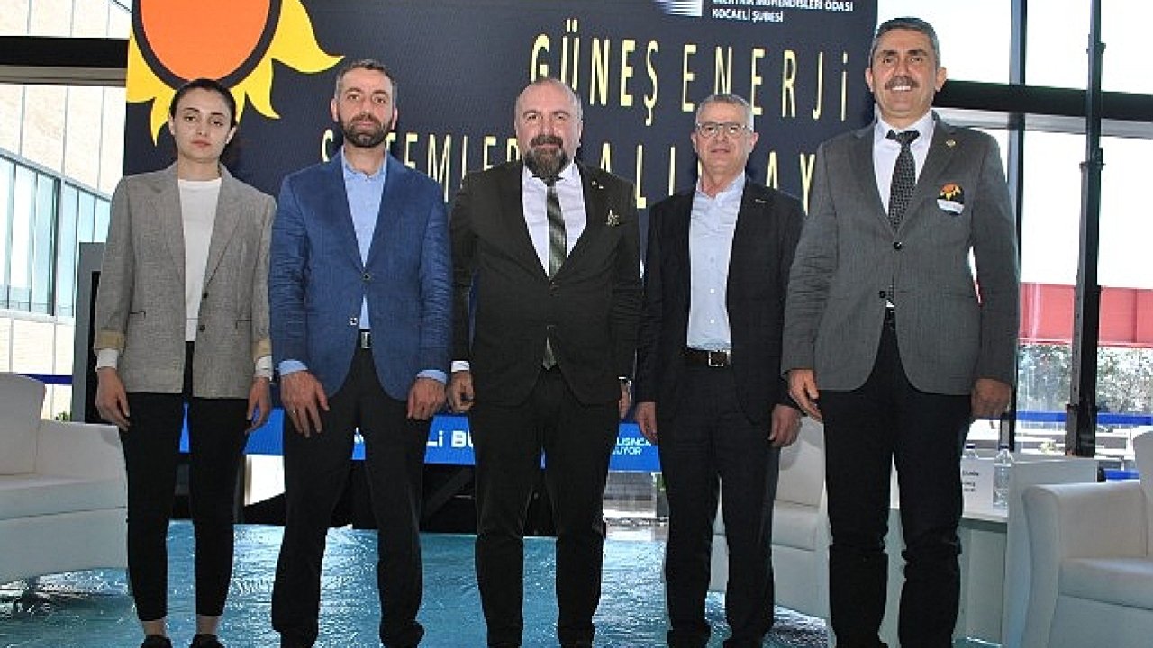 Güneş enerjisinin yol haritası Kocaeli'de konuşuldu