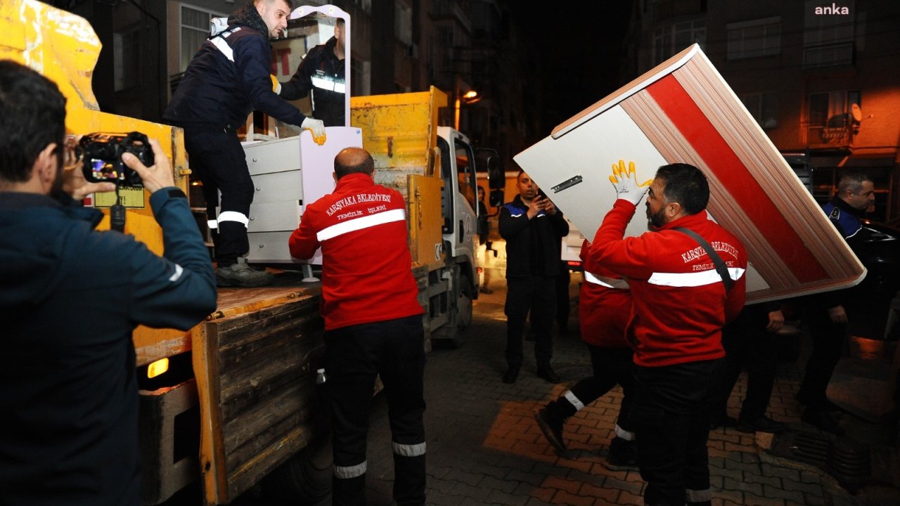 Karşıyaka Belediyesi'nden kamu alanı işgaline karşı mücadele